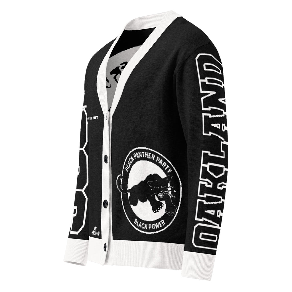 Huey Newton x Legends Never Die Knitted Cardigan