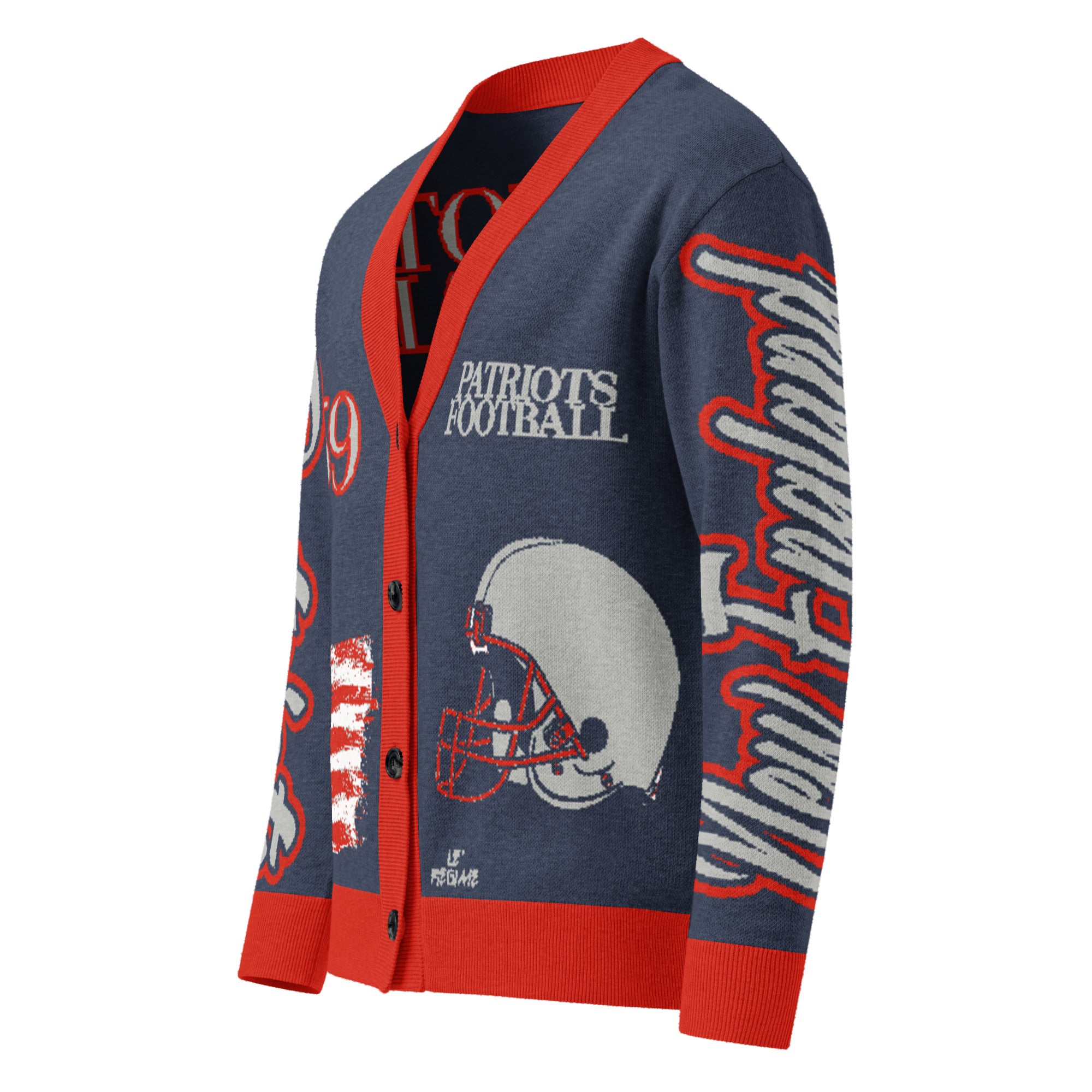 New England Patriots Knitted Cardigan