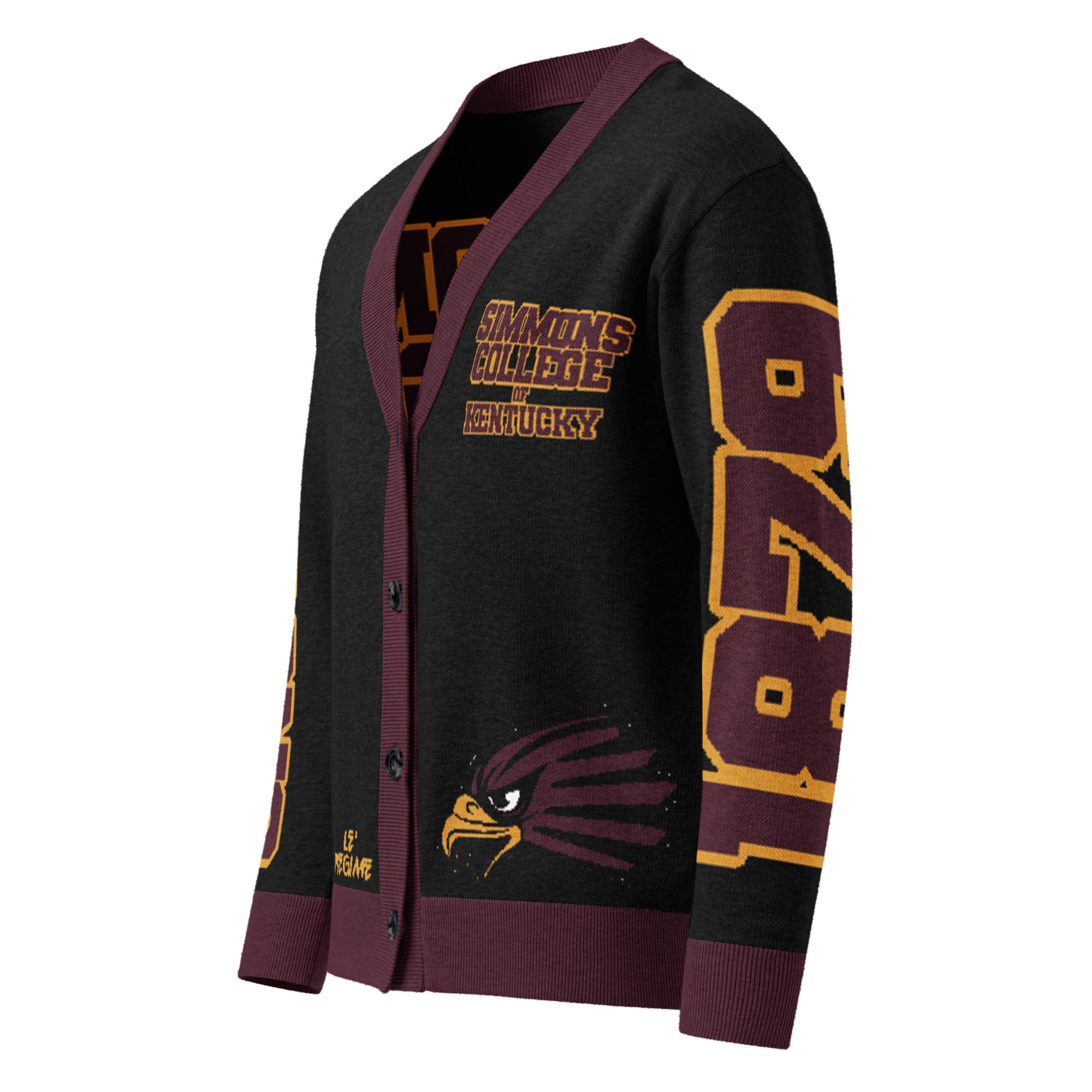 Simmons College Of Kentucky Varsity Unisex Knitted Cardigan