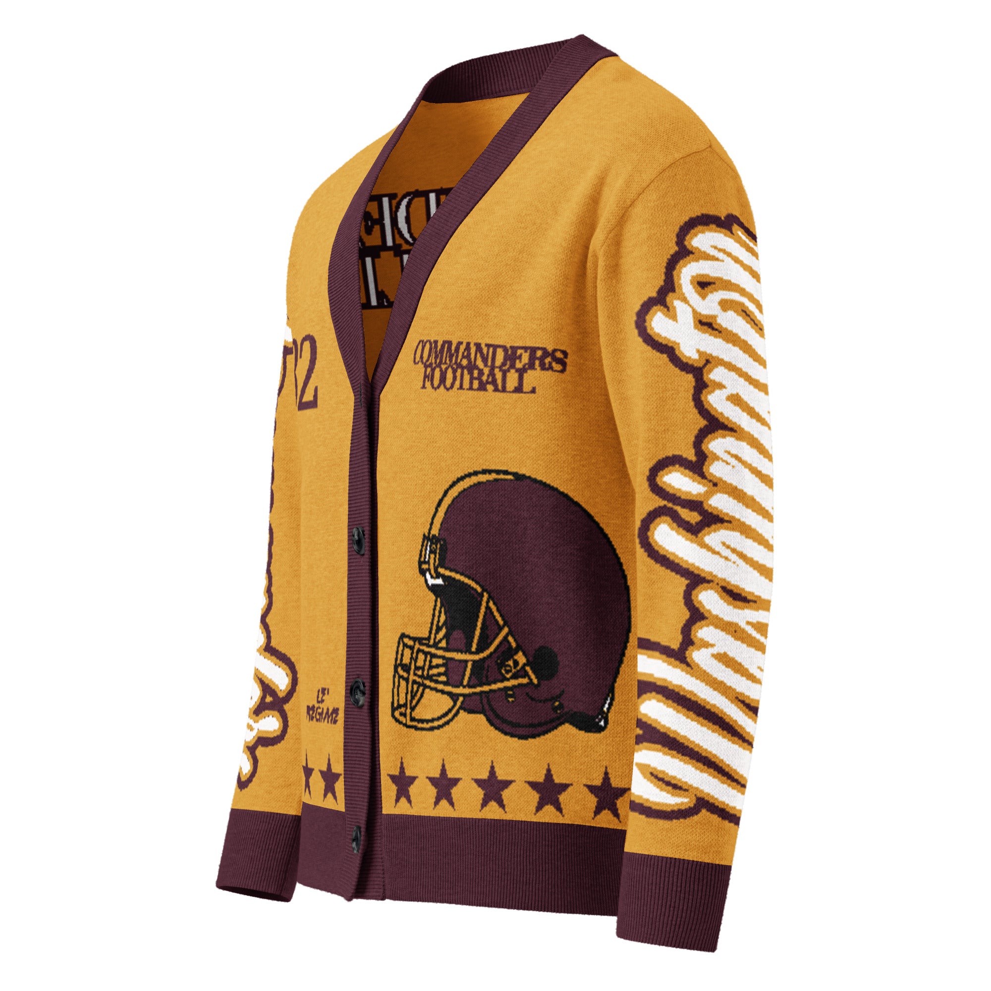 Washington Commanders Knitted Cardigan