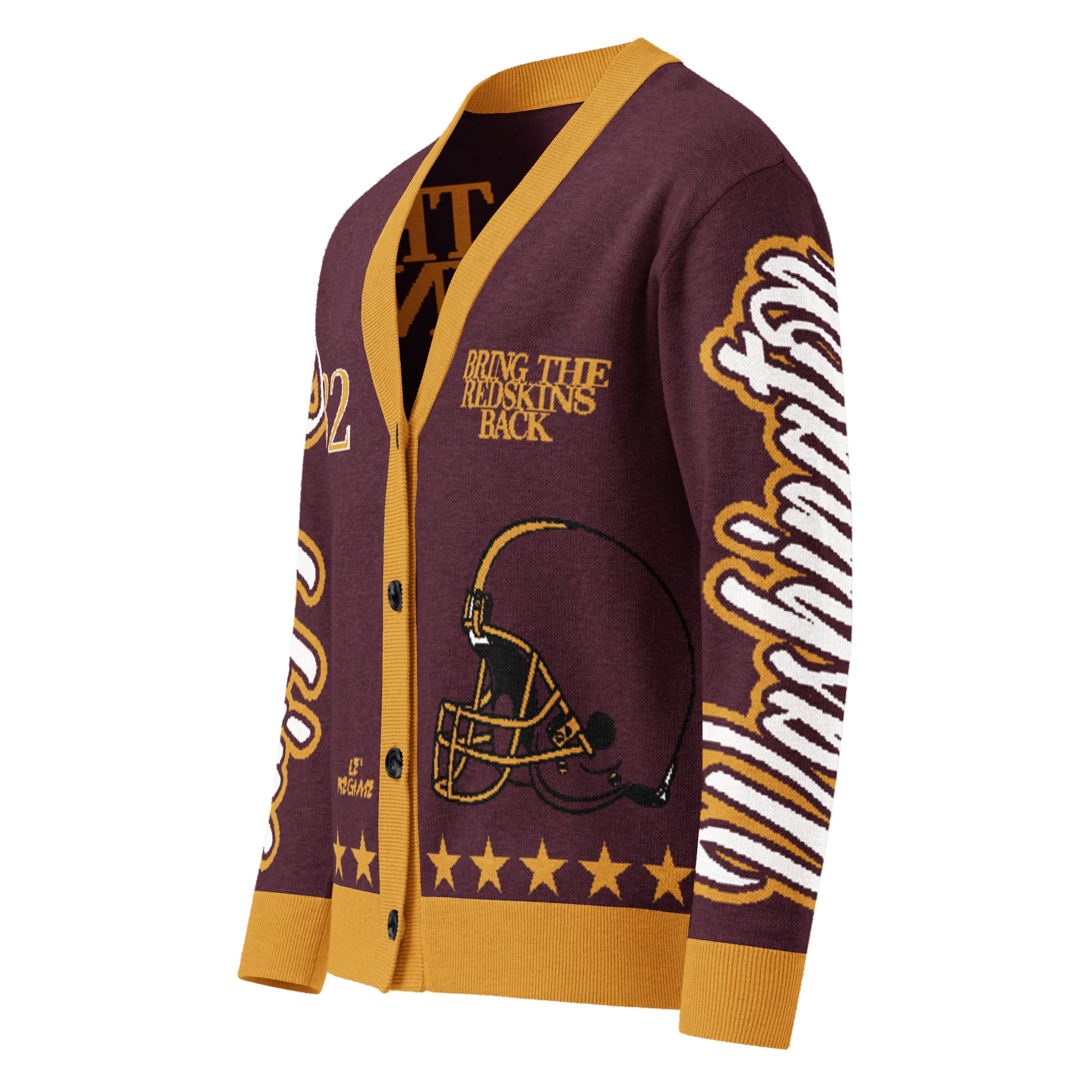 Washington Commanders Knitted Cardigan