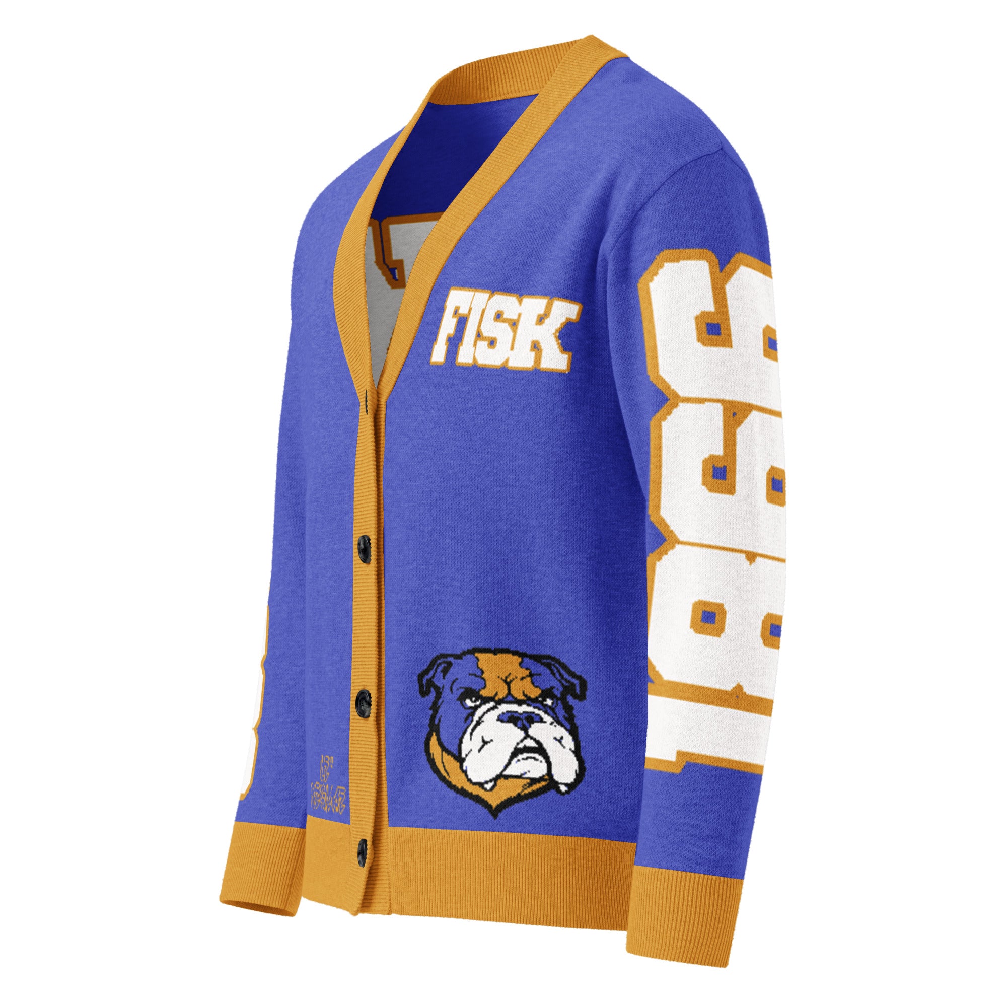 Fisk University Unisex Knitted Cardigan