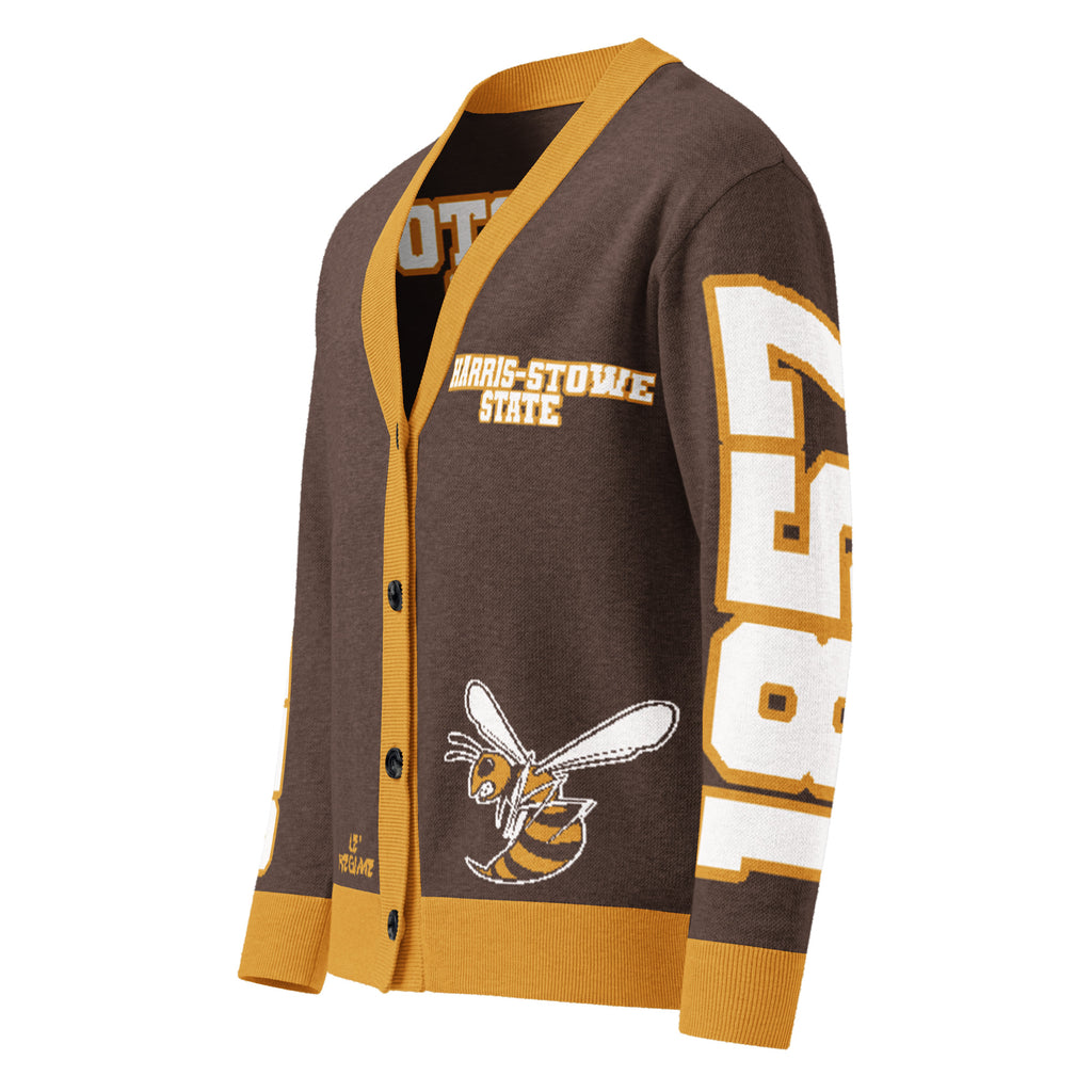 Harris–Stowe State University Unisex Knitted Cardigan
