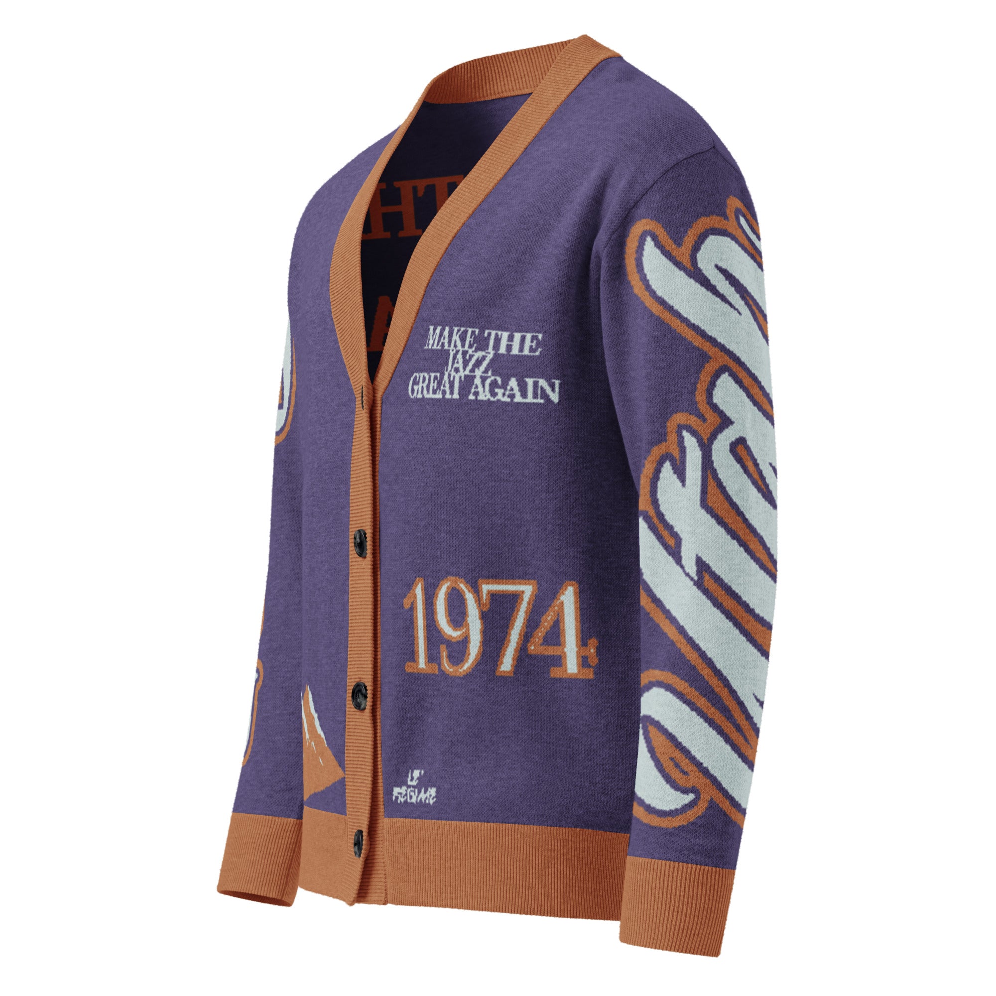 Utah Jazz Unisex Knitted Cardigan