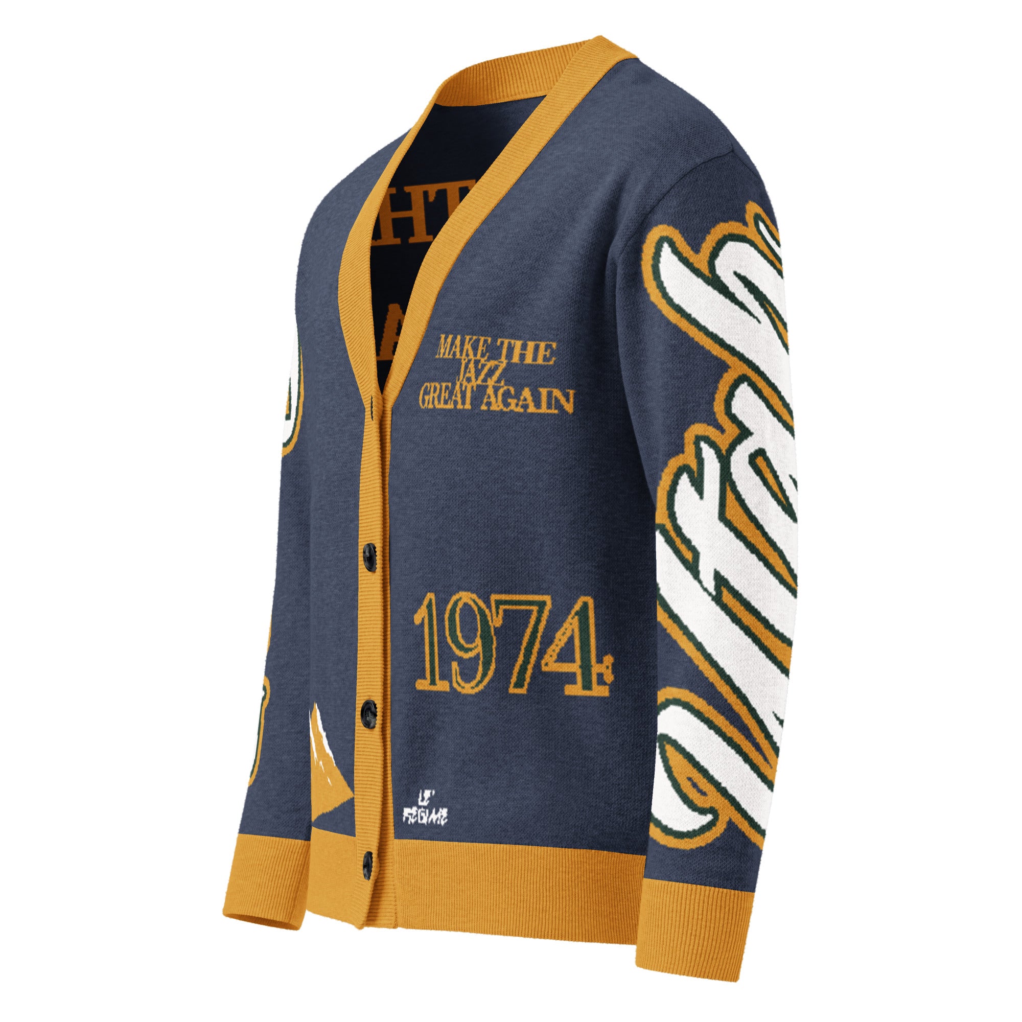 Utah Jazz Unisex Knitted Cardigan