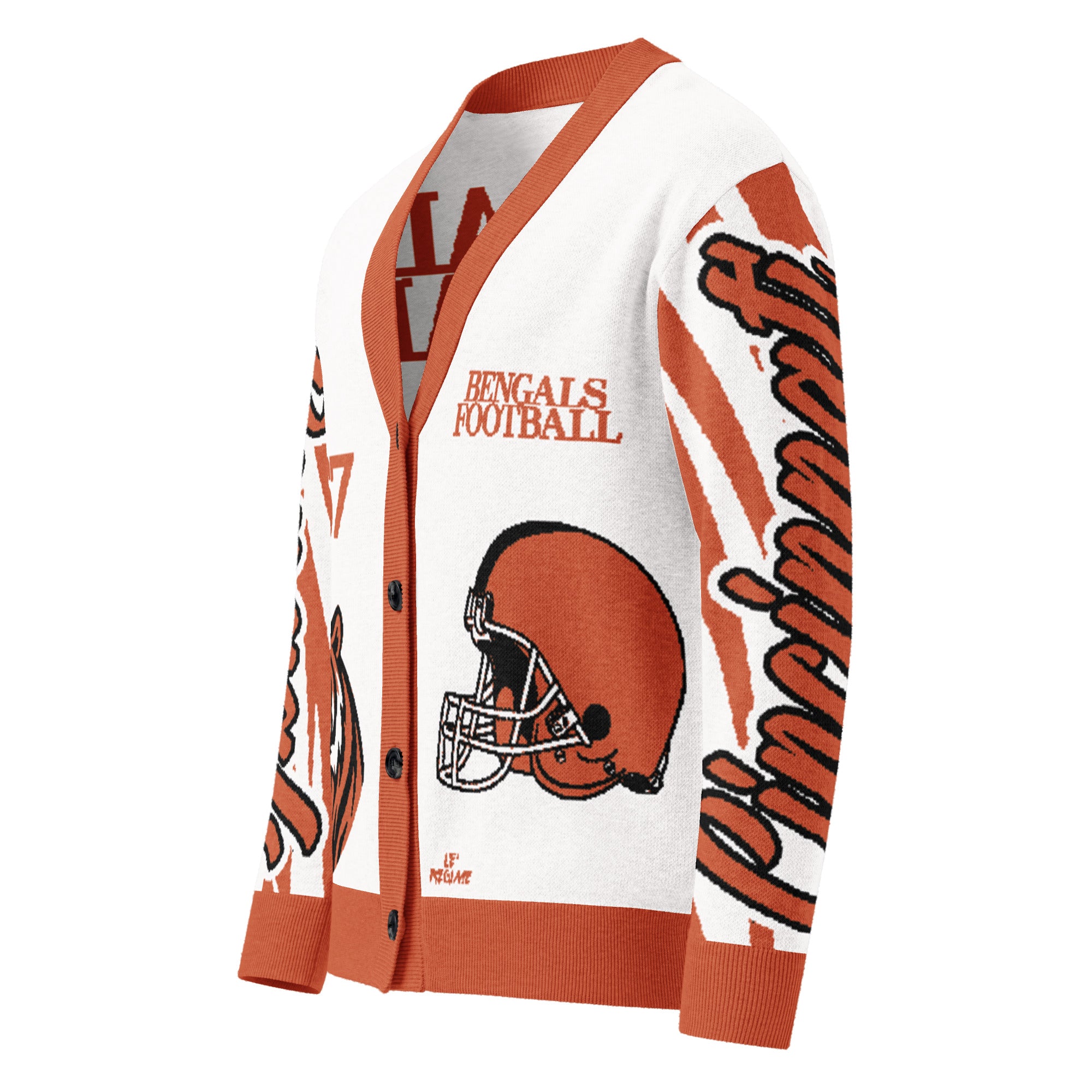 Cincinnati Bengals Unisex Knitted Cardigan