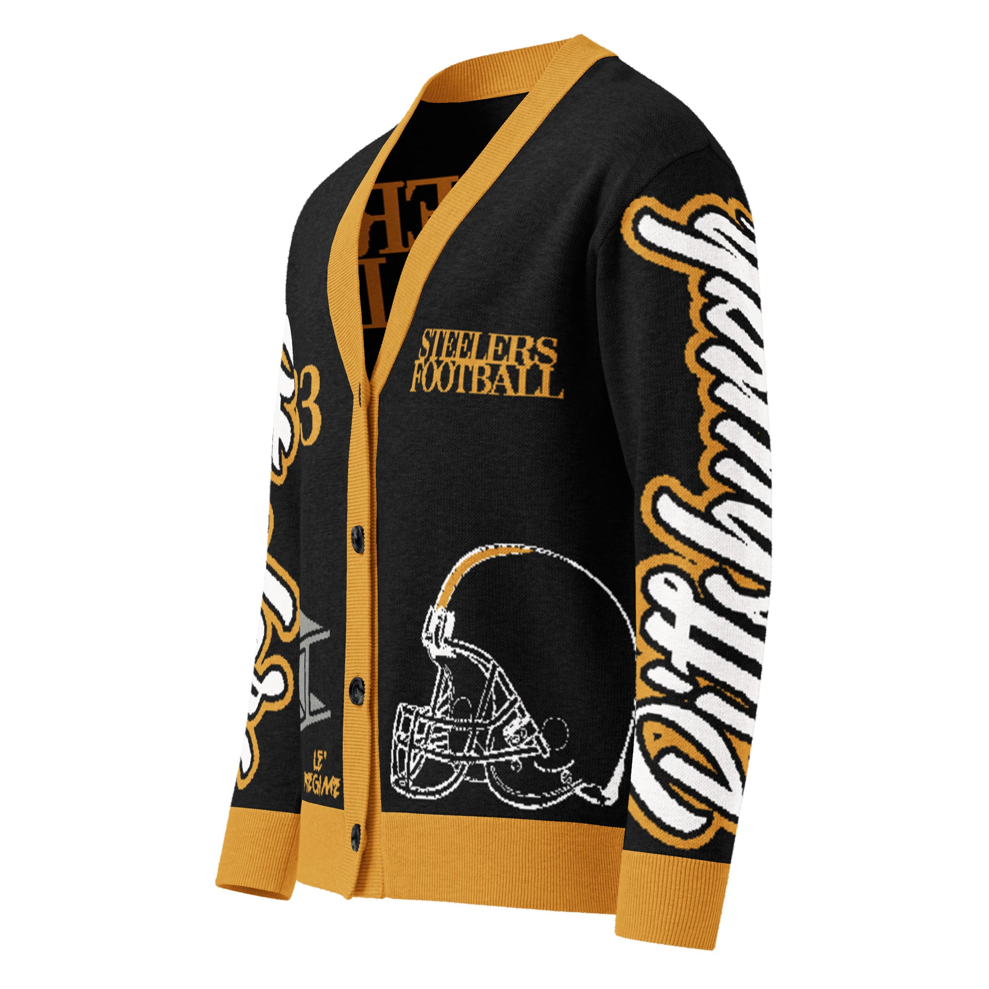 Pittsburgh Steelers Unisex Knitted Cardigan