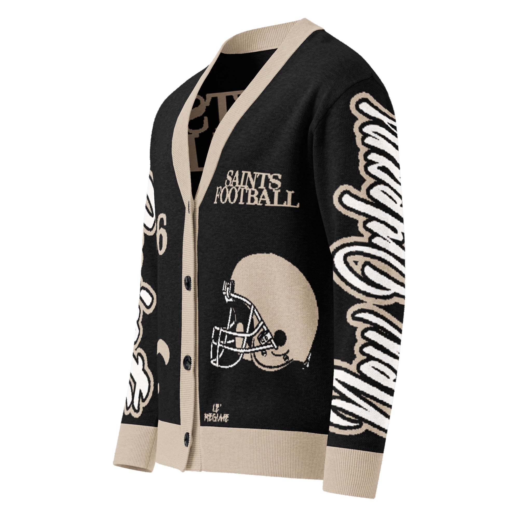 New Orleans Saints Knitted Cardigan