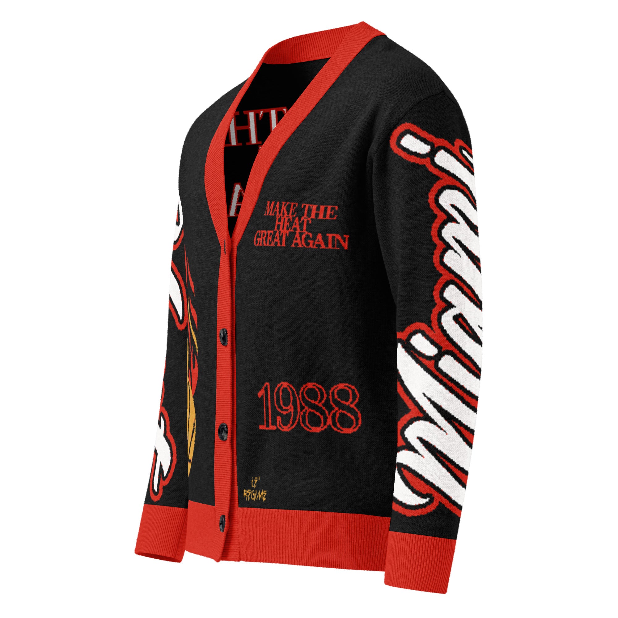 Miami Heat Unisex Knitted Cardigan