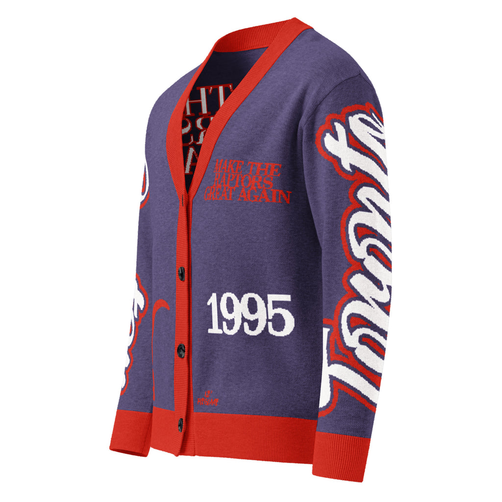 Toronto Raptors Unisex Knitted Cardigan