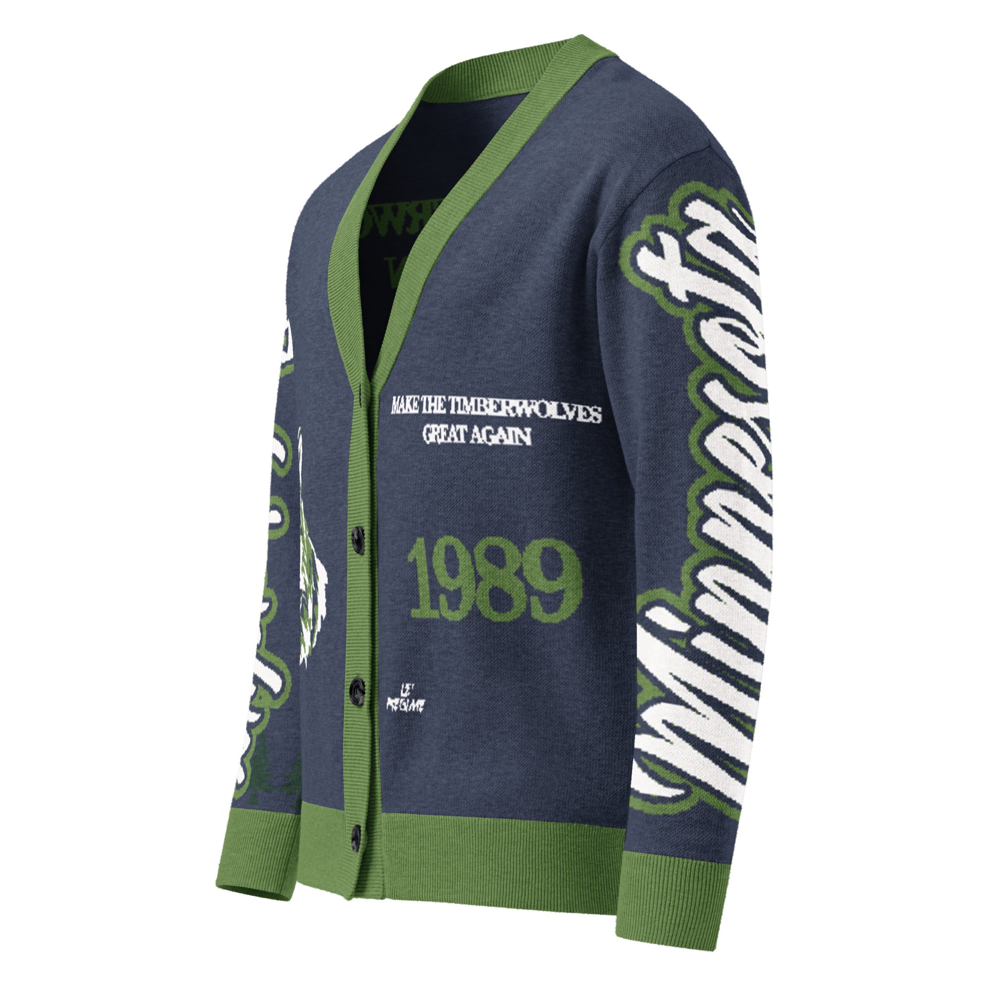 Minnesota Timberwolves Unisex Knitted Cardigan