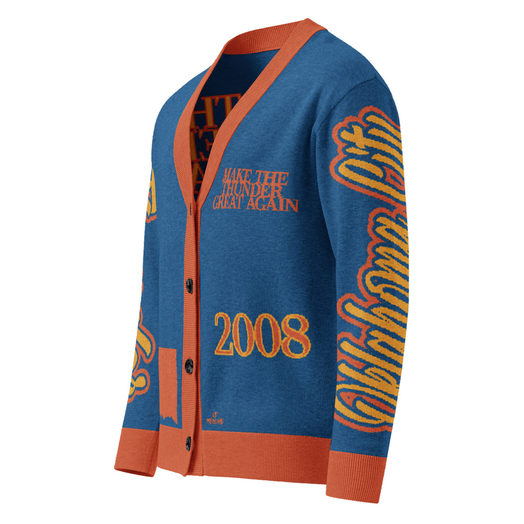 Oklahoma City Thunder Knitted Cardigan