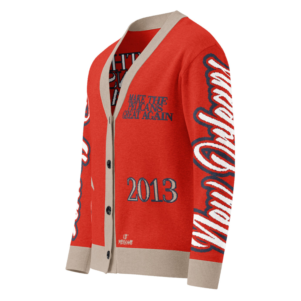 New Orleans Pelicans Unisex Knitted Cardigan