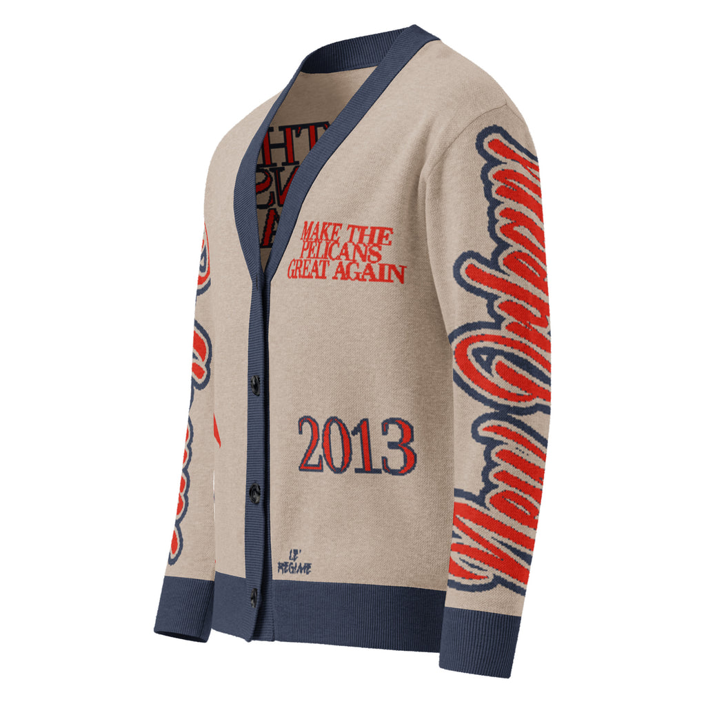 New Orleans Pelicans Unisex Knitted Cardigan