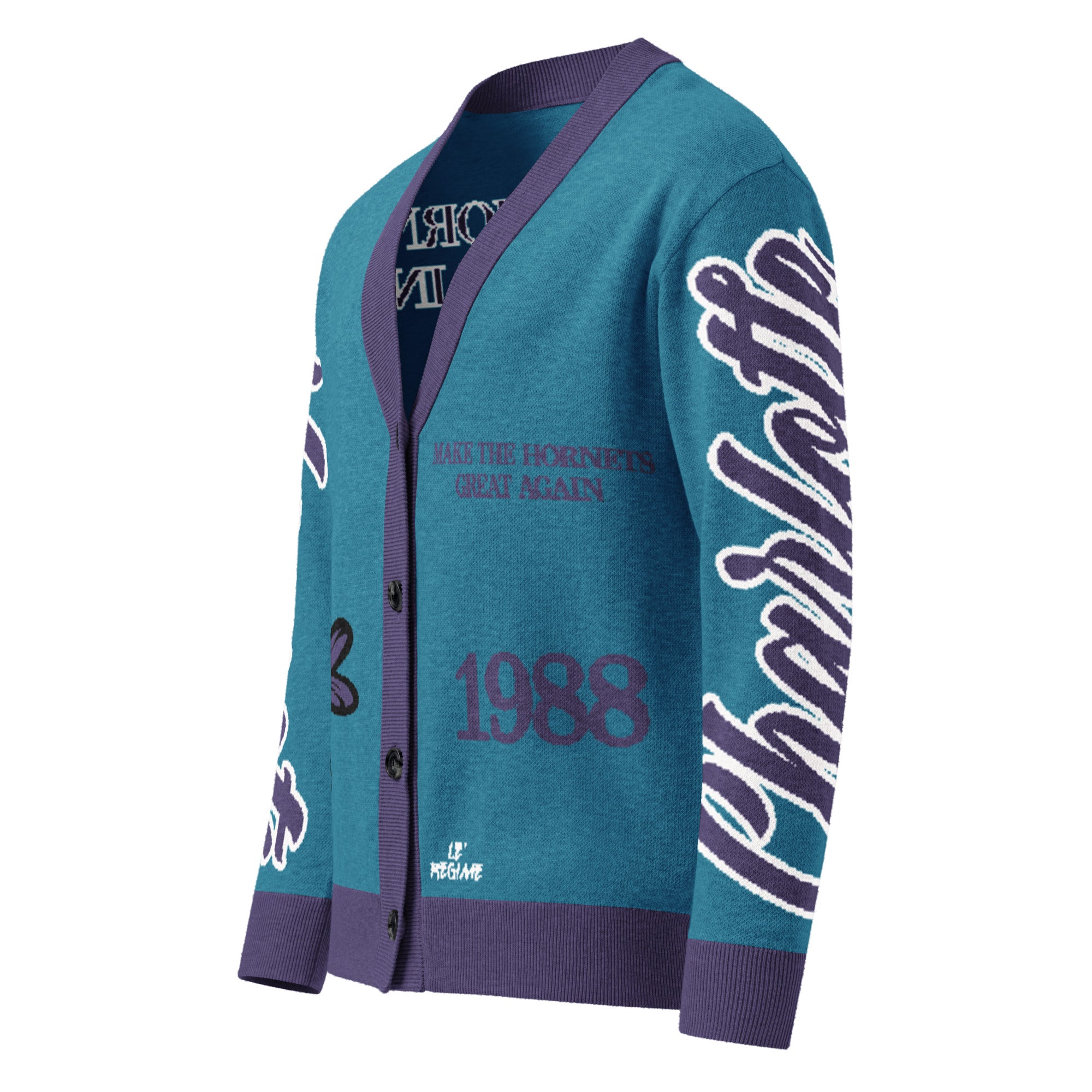 Charlotte Hornets Unisex Knitted Cardigan