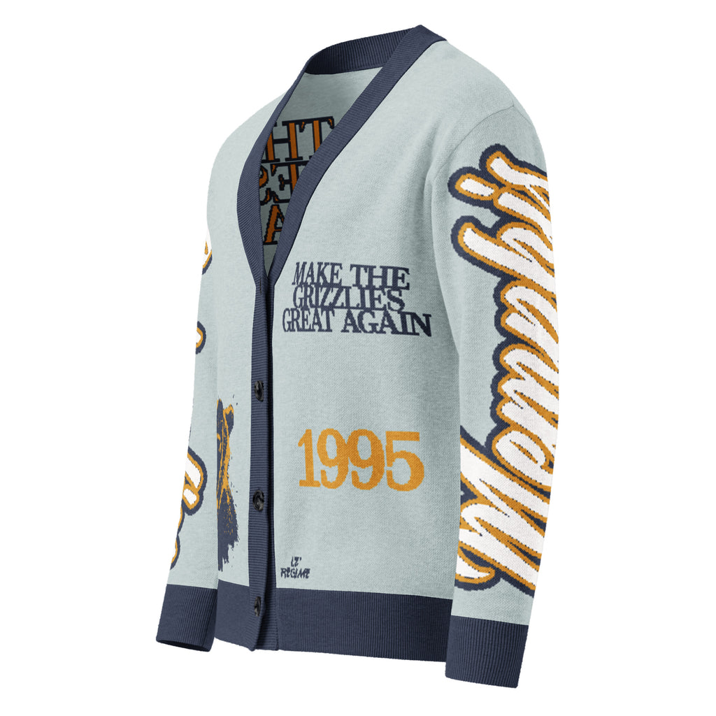 Memphis Grizzlies Unisex Knitted Cardigan