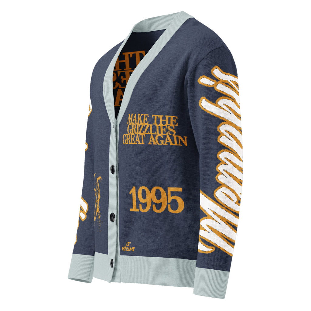 Memphis Grizzlies Unisex Knitted Cardigan