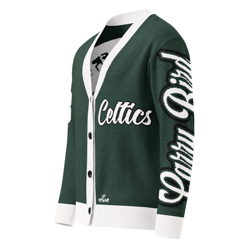 Larry Bird x Legends Never Die Knitted Cardigan
