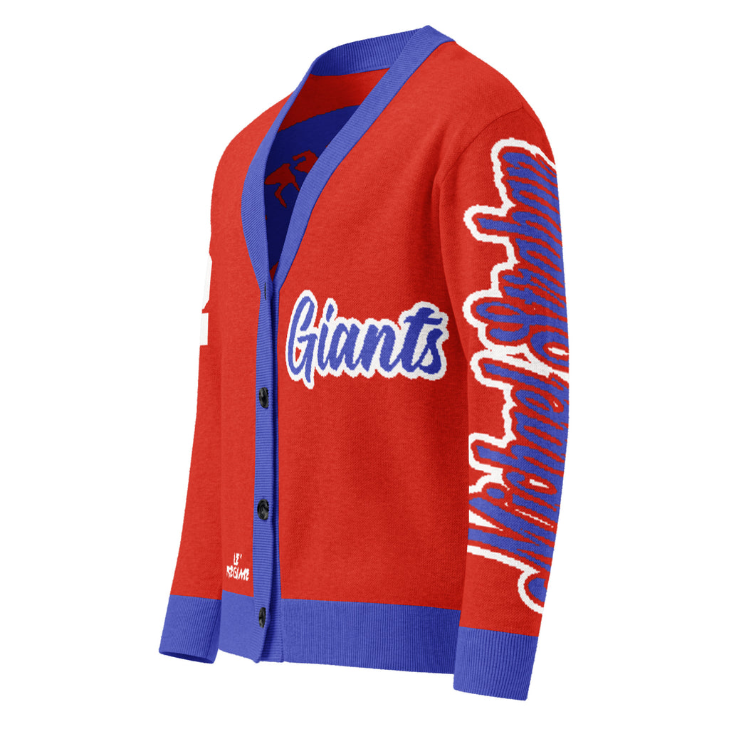 Michael Strahan x Legends Never Die Knitted Cardigan