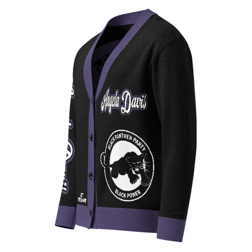 Angela Davis x Legends Never Die Knitted Cardigan
