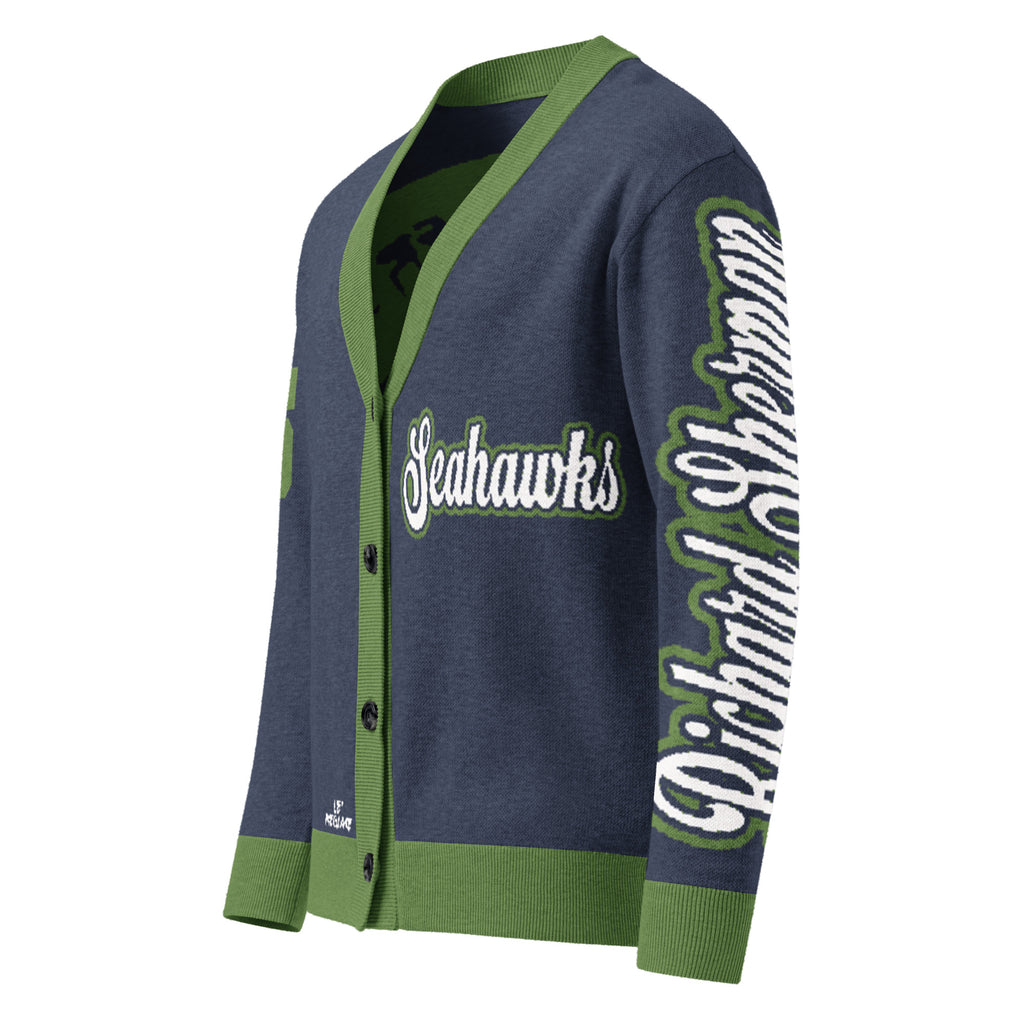 Richard Sherman x Legends Never Die Knitted Cardigan