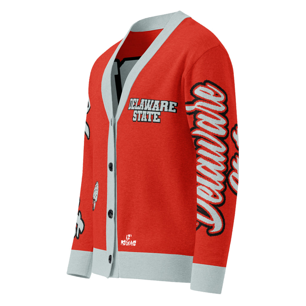 Delaware State University Knitted Cardigan
