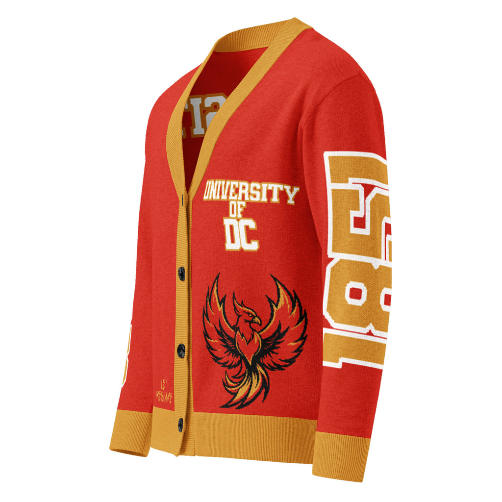 University Of DC Knitted Cardigan
