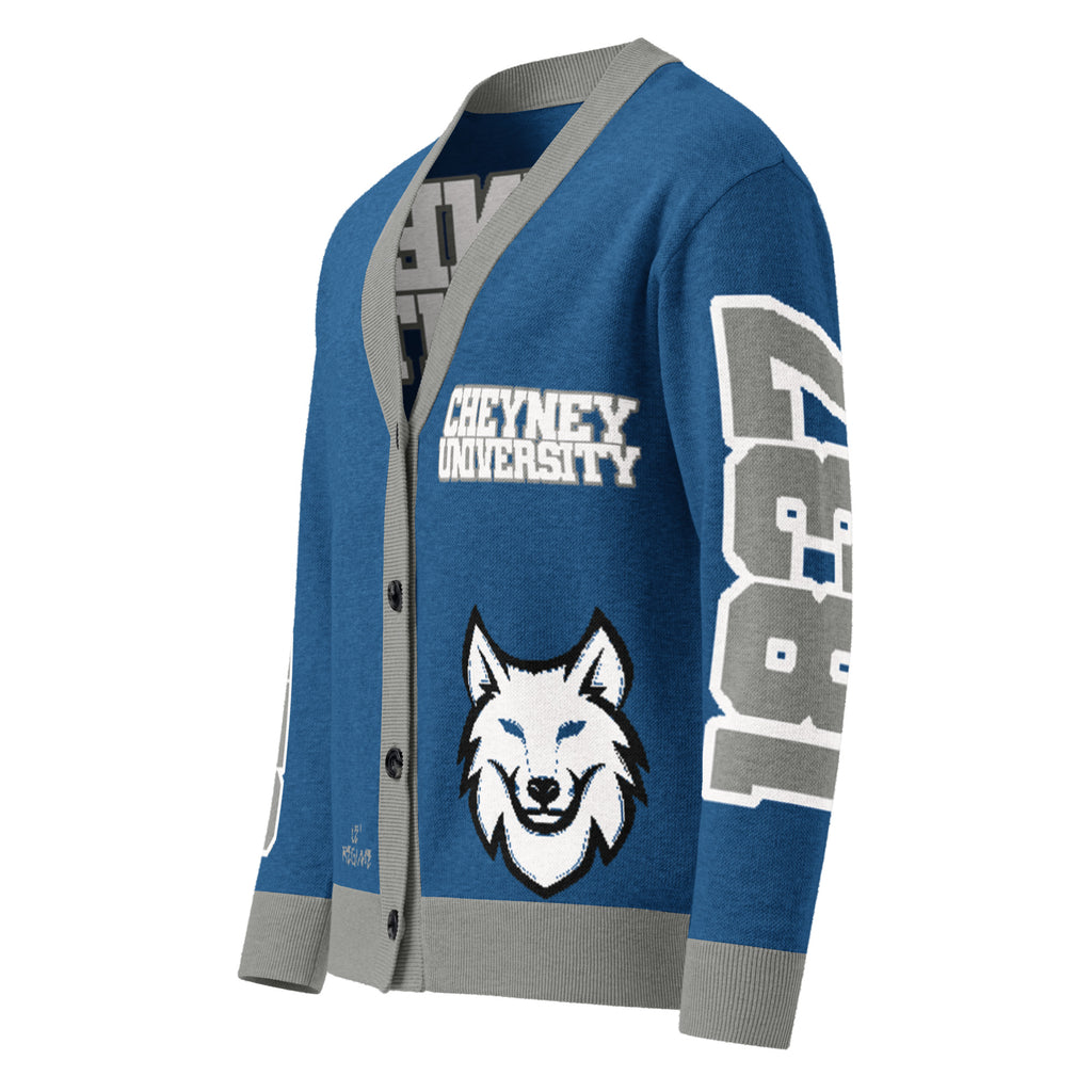 Cheyney University Knitted Cardigan