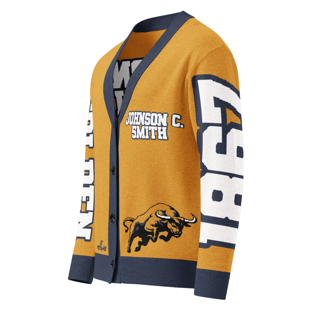 Johnson C. Smith University Knitted Cardigan
