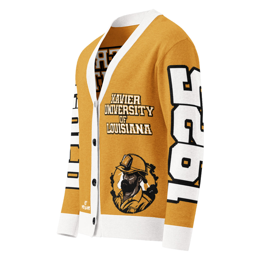 Xavier University of Louisiana Knitted Cardigan