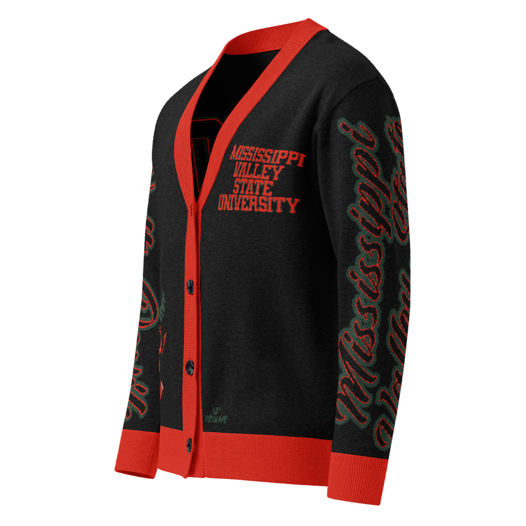 Mississippi Valley State Knitted Cardigan