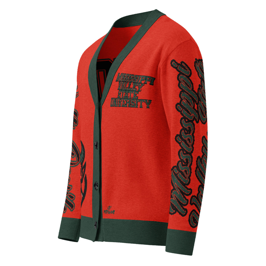 Mississippi Valley State Knitted Cardigan