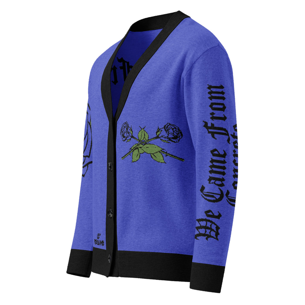 We Came From Concrete Knitted Cardigan