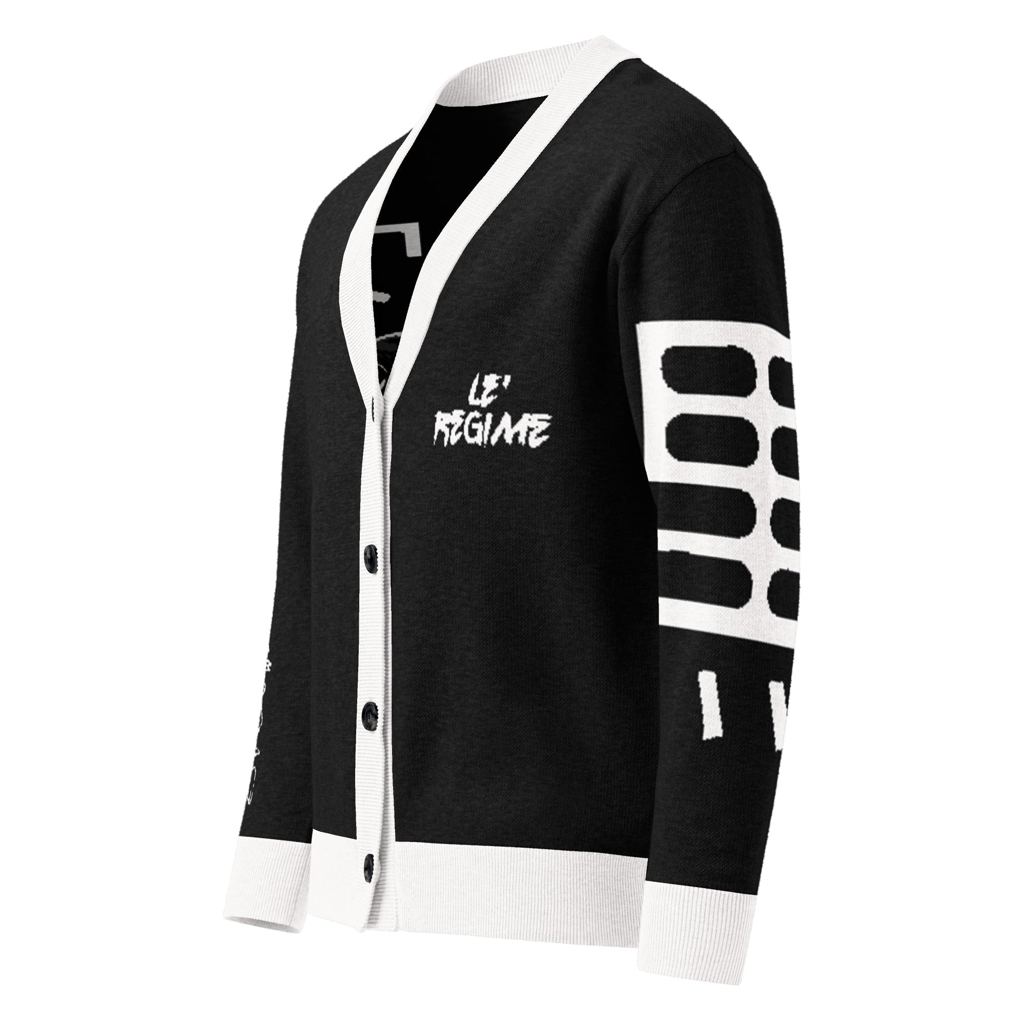 Angry Panther x Concrete Jungle Knitted Cardigan