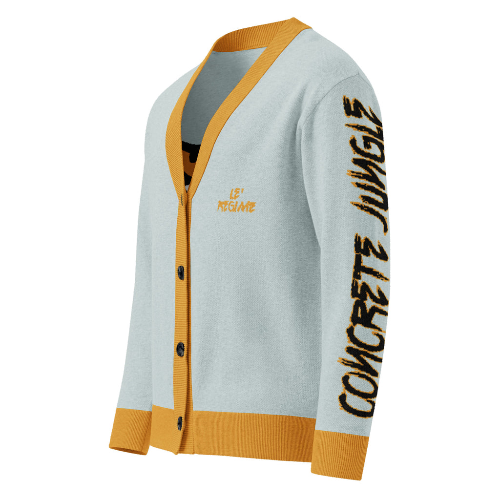 Cool Jaguar x Concrete Jungle Knitted Cardigan