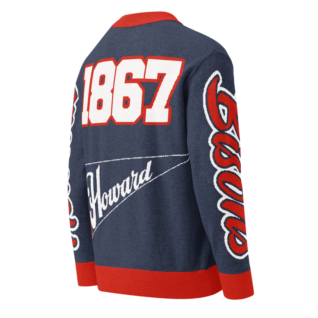 Howard University Knitted Cardigan
