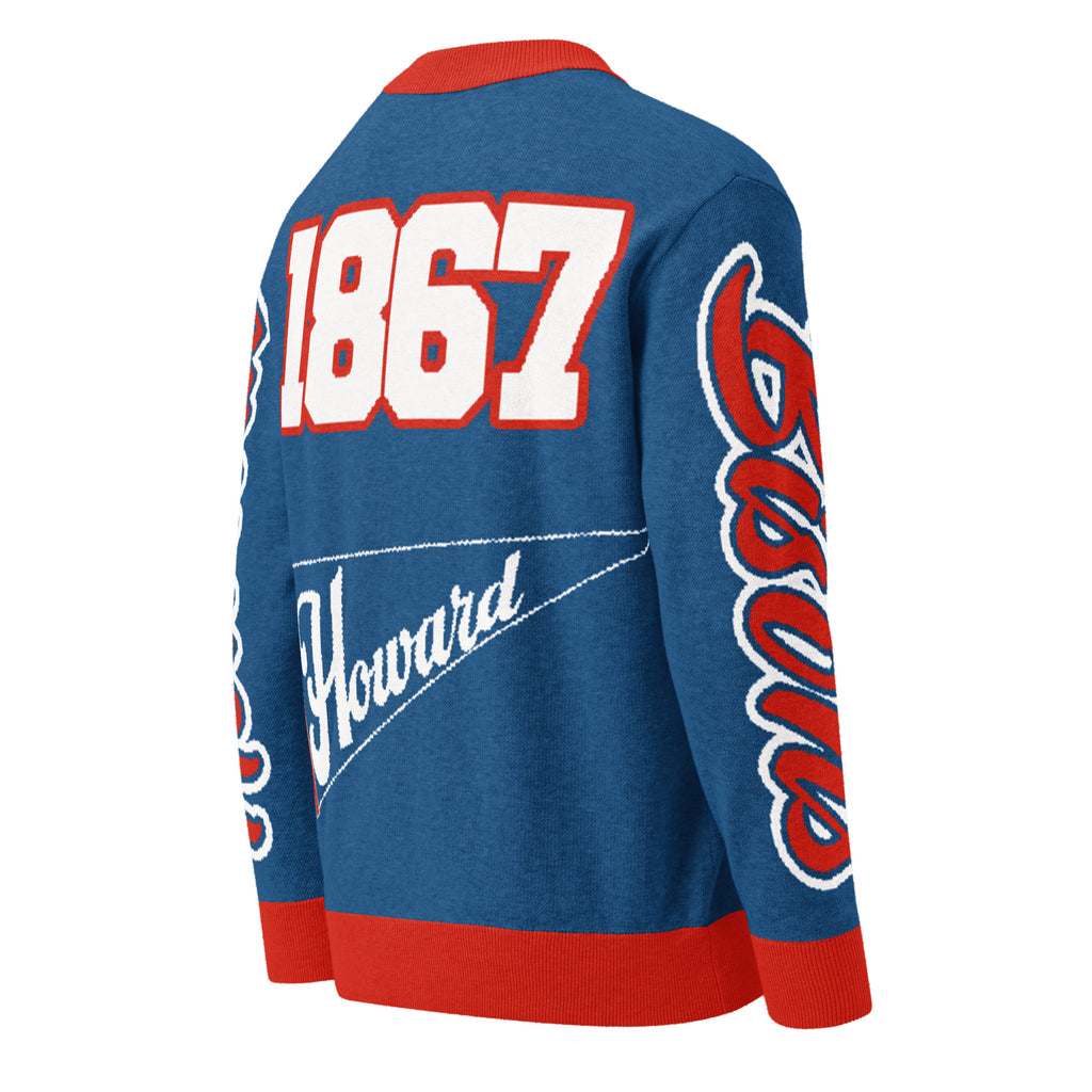 Howard University Knitted Cardigan