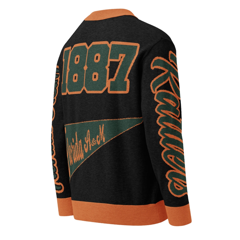 Florida A&M Varsity Unisex Knitted Cardigan