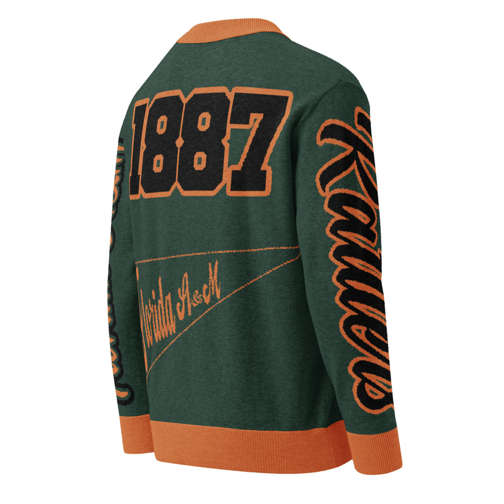 Florida A&M Varsity Unisex Knitted Cardigan