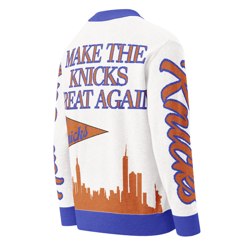 New York Knicks Unisex Knitted Cardigan