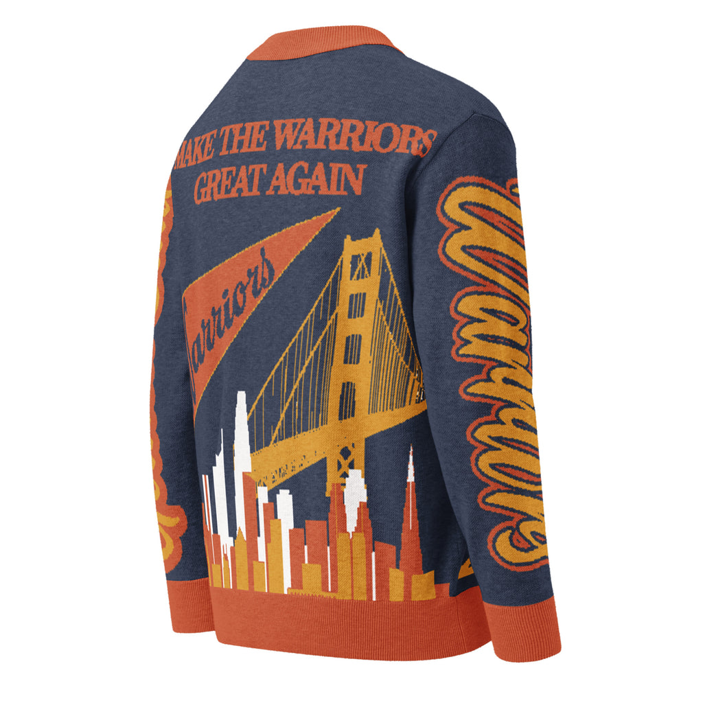Golden State Warriors Knitted Cardigan