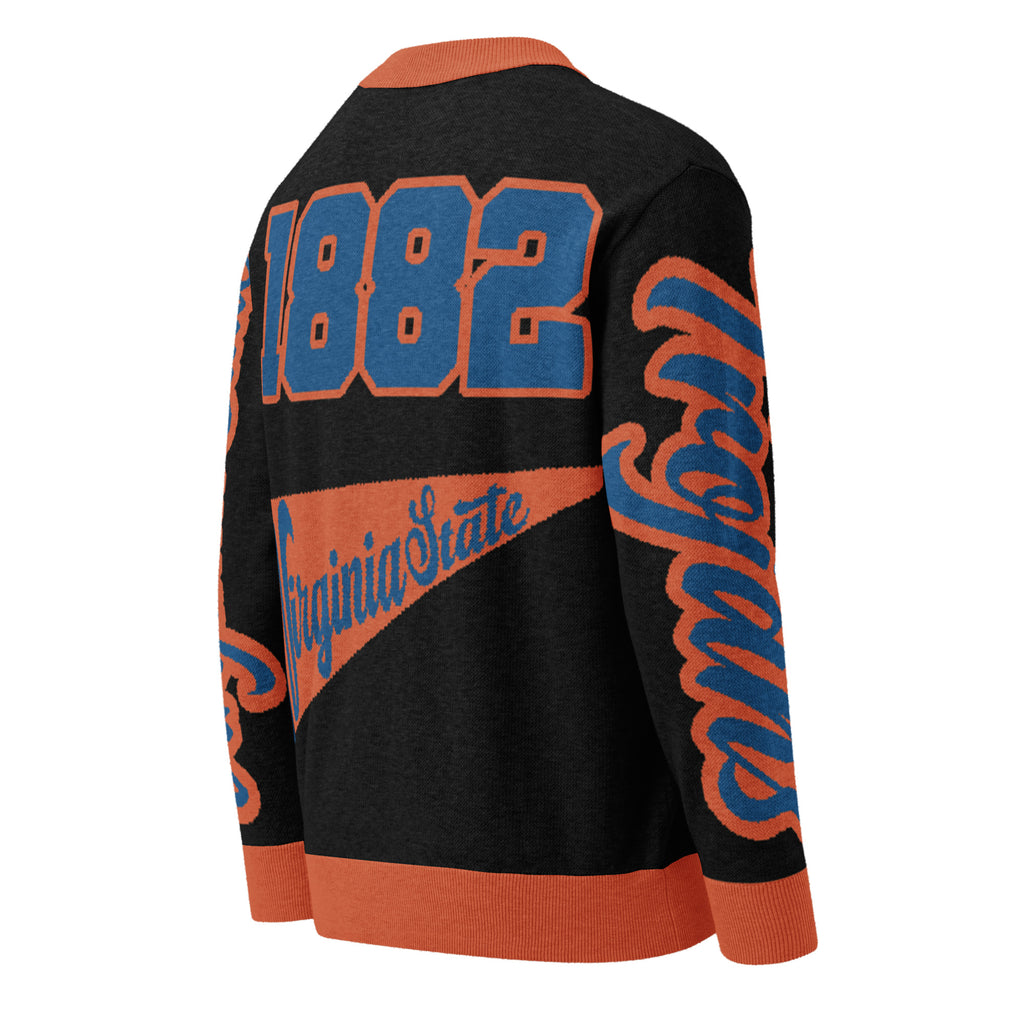 Virginia State Unisex Knitted Cardigan