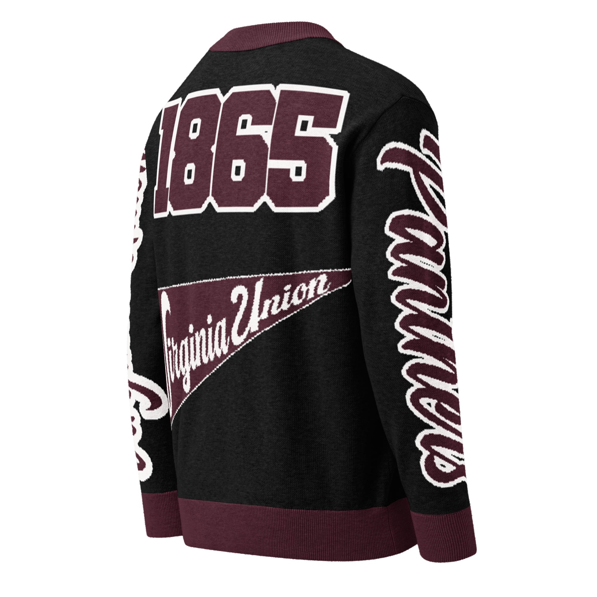Virginia Union Unisex Knitted Cardigan