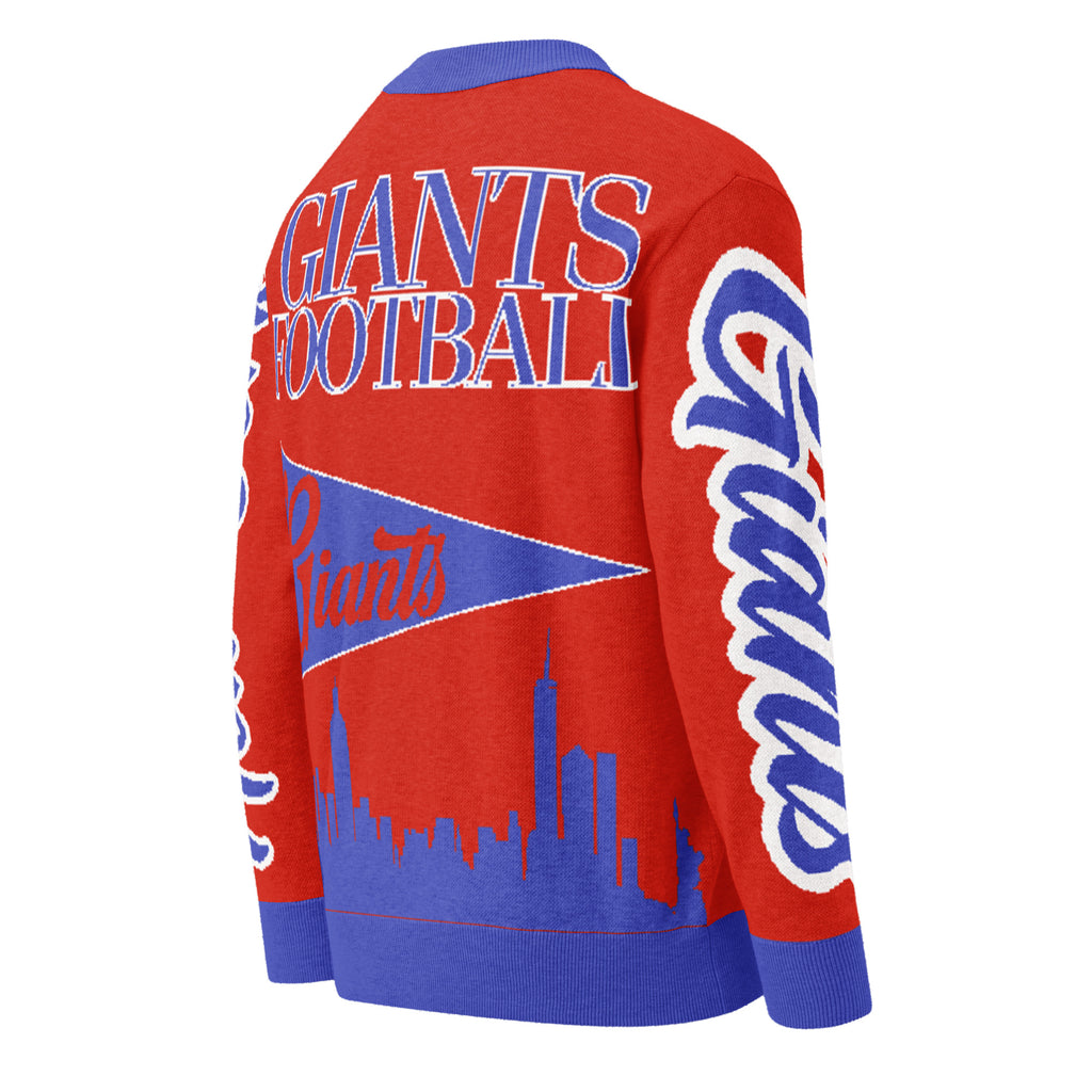 New York Giants Unisex Knitted Cardigan