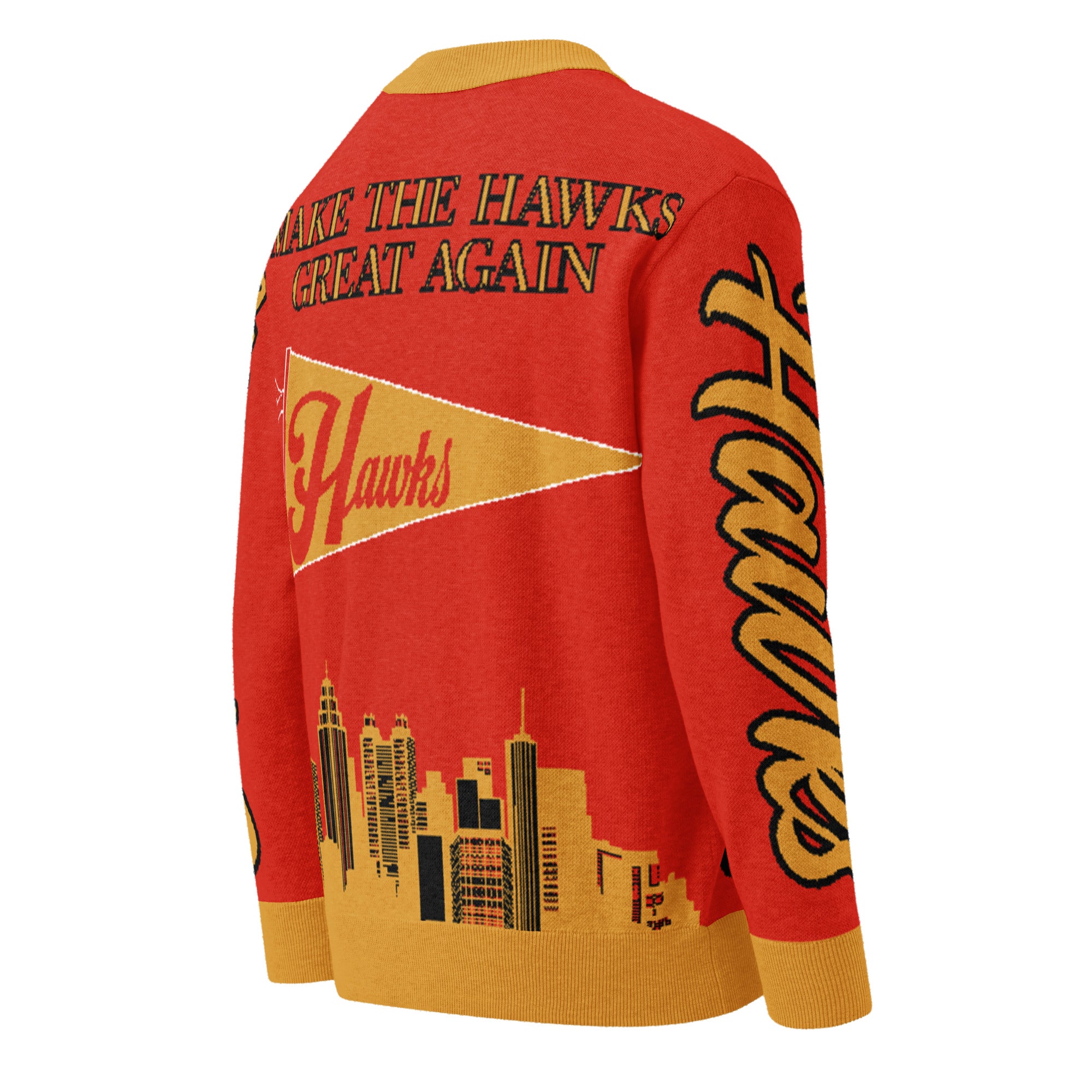 Atlanta Hawks Unisex Knitted Cardigan