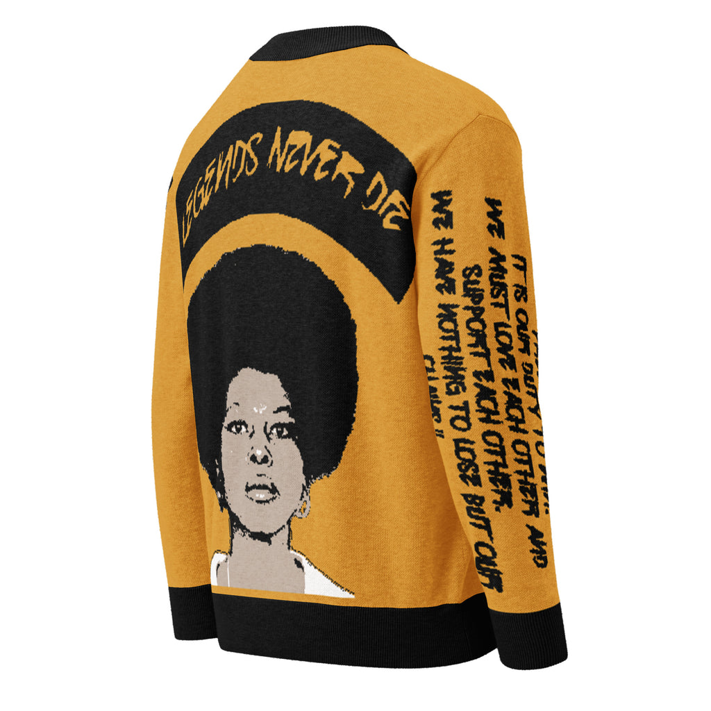Assata Shakur x Legends Never Die Knitted Cardigan