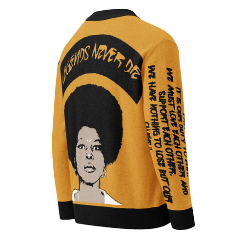 Assata Shakur x Legends Never Die Knitted Cardigan