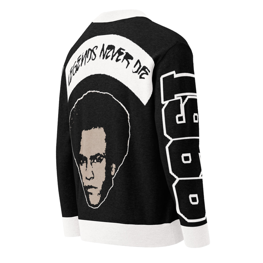 Huey Newton x Legends Never Die Knitted Cardigan
