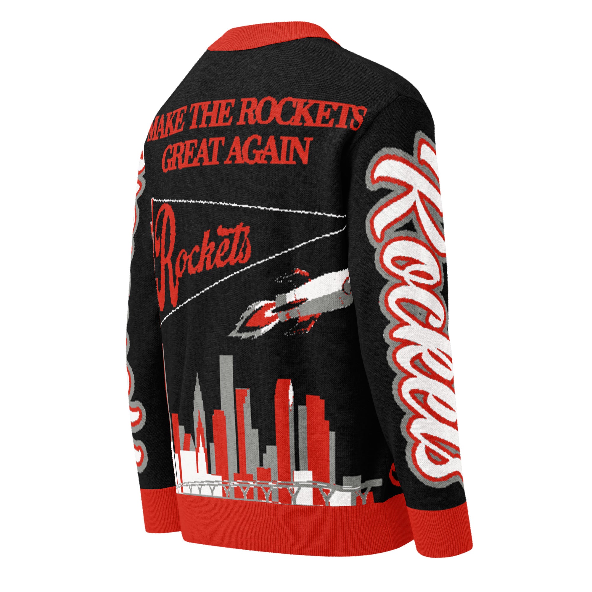 Houston Rockets Unisex Knitted Cardigan