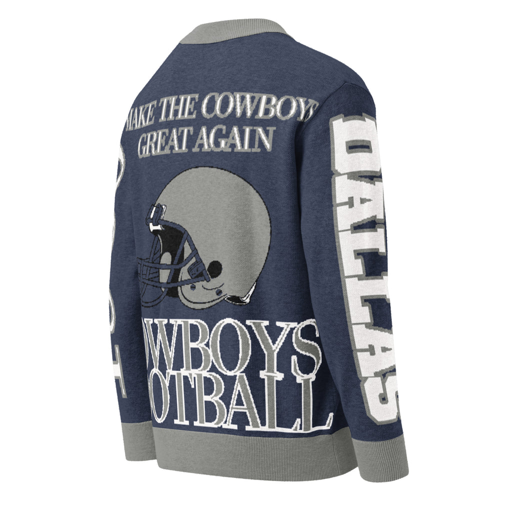 Dallas Cowboys Unisex Knitted Cardigan
